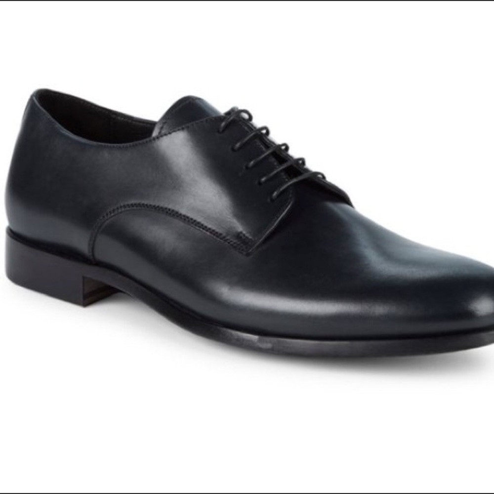 Theory Men’s Etten  Leather Derby